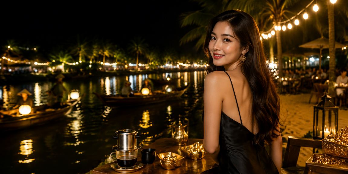 Người dùng vùng Mekong nhâm nhi cà phê và tìm hiểu ưu đãi voucher trực tuyến