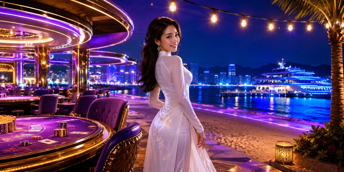 Trò chơi bài cao cấp tại Nha Trang với phong cách áo dài truyền thống